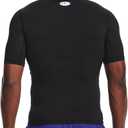 Under Armour Men's HeatGear Compression Short-Sleeve T-Shirt (Black, L)