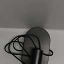 Globe Electric x Novogratz 51488 1-Light Plug-in or Hardwire Wall Sconce, Matte Black, 6ft Fabric Covered Cord, Rocker Switch, Wall Lights for Apartment or Renters, Modern Lighting