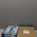 4 Pack Moving Bags Heavy Duty, 115lb Capacity Storage Bags for Clothes, Large Packing Tote with Strong Handles, Internal Compression Straps, Alternative to Moving Boxes -103L,Grey and Black