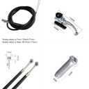 V-Type Bike Brake Set, Complete Universal Bike Front and Rear MTB Brake, Bicycle Brakes, Inner and Outer Cables, Include Brakes Lever Calipers Multi-Tool Wrenches