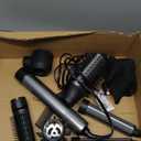 7MAGIC Hair Dryer Brush & 6 in 1 Hair Styler, Silver, 110 Volts, 1200 Watts, Ionic Technology, Fast Drying, Multi Styler for Straight, Wavy, Curly, and Coily Hair