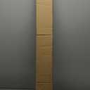 No Drill Cellular Shades for Indoor Windows, Thermal Insulating & Noise Reducing Honeycomb Blinds, Free Stop Cordless Blackout Shades, White,55 1/2" W x 64" H