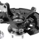 Front Steering Knuckle & Wheel Bearing Hub Assembly Compatible with Toyota Camry LE XLE L 2.5L 2012-2017, Right Passenger Side Replaces #686-248,LK046,43211AA010,43502-AA011