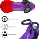 Wiggle Car Ride On Toy No Batteries, Gears or Pedals Twist, Swivel, Go Outdoor Ride Ons for Kids 3 Years and Up by Lil Rider (Purple)
