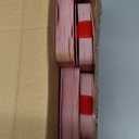 HeiMma 4 Pack Buffet Risers, Foldable Accordion Food Display Risers with Acrylic Disc, Dessert Table Display Set, Cardboard Paper Cupcake Cake Stand for Party Cylinder Stands for Parties Drink Collectibles Jewelry Figures, Multi-height, Red