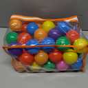 Vanland Ball Pit Balls for Baby and Toddler Phthalate Free BPA Free Crush Proof Plastic - Multicolored Pit Balls in Reusable Play Toys for Kids with Storage Bag (Bright Colors)