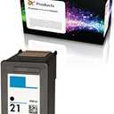 Refilled Ink Cartridge Replacement for HP 21 for PSC 1410 Deskjet F4180 F2280 D2360 D1560 D2460 F380 Officejet 4315 Printers (1 Black)