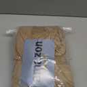 Gollense Curved Back Chair Covers for Dining Room, Velvet Stretch Mid Century Modern Chair Slipcovers, Semi Circle Back Chair Seat Protector for Kitchen Living Room (4PCS, Camel)