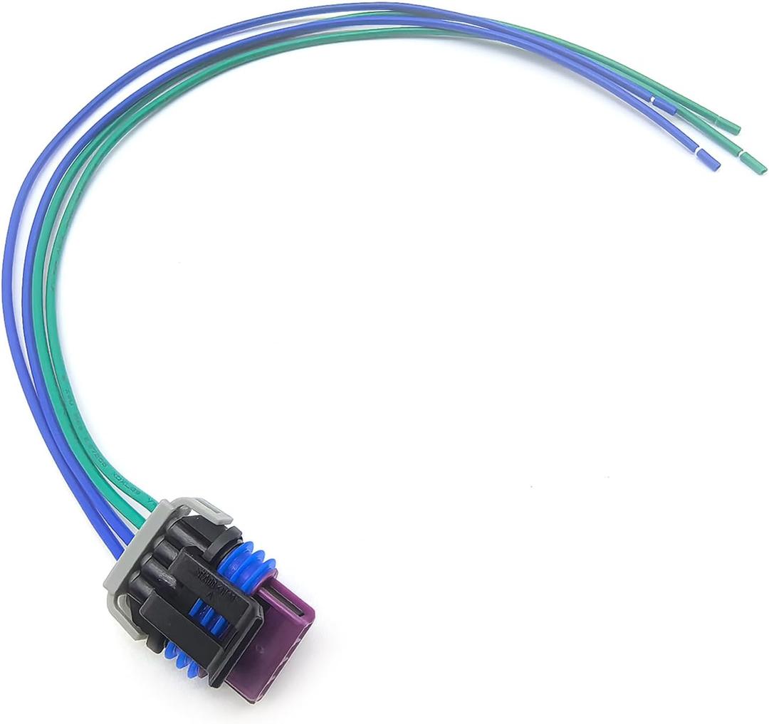 LS IAC Wire Pigtail Connector Idle Air Control Valve Connector LS1 LSX Plug Wire Harness WPIAC30 Compatible with 1999 and newer GM DBC LS series engines