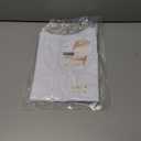 Women's Sleeveless Crew Neck Bodysuit Top Sexy Slim Summer Stretch Tank Top (White, S)