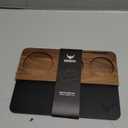 Espresso Mat 58mm Walnut Leather Coffee Tamping Mat