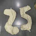 25 Cream White Balloons, 25 Number Balloons Set, Beige Number 25 Balloons, Brown Sand White Foil Star Heart Balloon With Long Balloon For 25th 52nd Birthday Party 1st 5th Baby Shower Decor