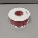 Red Velvet Ribbon 1/8 Inch Thin Velvet Vintage Narrow Ribbon for Wedding Invitations, Gift Wrapping, and Party Favour Boxes, 50 Yards Roll