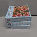 Bits and Pieces - Value Set of Three (3) - 300 Piece Jigsaw Puzzles for Adults - Large Piece 300 pc Colorful Garden Flowers Jigsaws Bundle - 18 x 24 Each