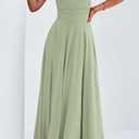 PRETTYGARDEN Womens Summer Dresses 2026 Casual Sleeveless Crewneck Aline Maxi Dress Stretch Tank Flowy Long Dresses (Green, M)