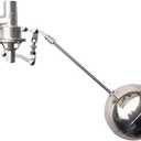 304 Stainless Steel Balanced Float Ball Valve, Tank Mount, 100 Psi (1/2") (0.5 Inch)