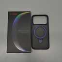 TORRAS Ostand for iPhone 17 Pro Case Magnetic, Fit for MagSafe, 4X Military Drop Protection, Camera Control, Slim Phone Case for iPhone 17 Pro with Kickstand, Translucent Matte Cover 6.3", Deep Blue