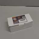 BESTTEN Keyed Entry Door Knob with Lock, Interior and Exterior Door Lock, Standard Ball, Satin Nickel