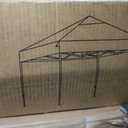 10x10 Pop Up Canopy, Easy Up Canopy Tent, Heavy Duty Tents for Parties, One Person Set Up Event Tent, Light Blue