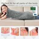 XL Heating Pads Large 17''x33'' fsa Eligible Items only List Heat pad for Period Cramps Heating Pads Large Heated pad for Back Pain Relief Products for Mom Dad