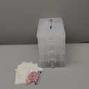 New brothread 3 Layers Stackable Clear Storage Box/Organizer for Holding 60 Spools Home Embroidery & Sewing Thread (Spool Size Requirement: Height2.2"/5.6CM; Width1.69"/4.3CM)