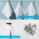 4 x Disposable Face Towels, 100 Count, Thick Facial Tissue for Cleansing, Skincare and Makeup Remover