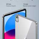ESR for iPad (A16) 11th/10th Generation Case(2025/2022), Thin and Lightweight, Yellowing Resistant, Hard Acrylic Back, Air-Guard Corners, Flexible Frame, Classic Hybrid Back Cover, Black Clear