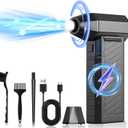 Electric Air Duster, 150000 RPM Super Power Cordless Air Duster, 3-Gear Adjustable Turbo Fan, Mini Blower with Fast Charging, Dust Blower for Computer, Keyboard, House, Outdoor, Car