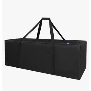COOLBEBE 36" Sports Duffle Bag - 150L Extra Large Travel Duffel Luggage Bag with Upgrade Zipper, Sturdy & Water Resistant, Black