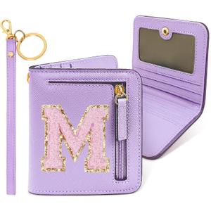 COSHAYSOO Easter Birthday Gifts Initial Wallet for Teenager Girls 8-10 10-12 12-14 14-16 Small RFID Bifold Wallet Travel Purse Unique Preteen Stuff Chenille Letter M Purple (Lavender) COSHAYSOO Easter Birthday Gifts Initial Wallet for Teenager Girls 8-10 10-12 12-14 14-16 Small RFID Bifold Wallet Travel Purse Unique Preteen Stuff Chenille Letter M Purple (Lavender)