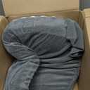 My Brest Friend Nursing Pillow - Deluxe - Enhanced Comfort w/ Slipcover - Ergonomic Breastfeeding Pillow For Ultimate Support For Mom & Baby - Adjustable Pillow W/ Handy Side Pocket, Evening Grey