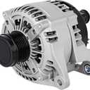 SCITOO Alternator Fits for Ram for 1500 5.7L 2013-2022,for Ram for 2500 6.4L 2014-2022,for Ram for 3500 6.4L 2014-2022 12V 220Amp CW 6-Groove Pulley 14027 214027 56029644AB 90295873 421000-7130