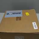 VOMIRA Red Platform Boots for Women Round Toe Chunky Stacked Heel Pleated Ruched Pull On Wide Calf Fold Over Boots Detachable Snap-off Panel Mid Calf Slouchy Boots, Size 6