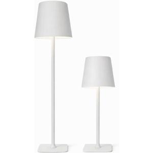 2 Pack Cordless Table Lamps Rechargeable, Battery Operated Touch Dimmable LED Lamp with 3 Color Temperatures, Adjustable Height Wireless Table Lamp for Restaurant, Bar, Bedroom