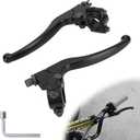 Left Right 7/8" 22mm Clutch Brake Handle Levers Perch CRF70 CRF80 CRF100 CRF150 XR80 XR100 XR200r XL100 XL250 Baja Mini Bike MB200 MB165 Pit Dirt Bike Motor Motocross Motorcycle
