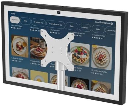 Letlar Wall Mount for Show 15/21, Adjustable Tilt & Swivel Mount, Heavy Duty Aluminum Bracket, Easy Installation, Cable Management, Suitable for Show 15(1st, 2nd) & 21 (Silver)