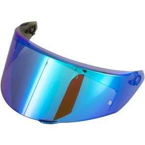 Soman New K3 Visor, Tinted K3 Tinted Shield Replacement Compatible with K3 in Sizes XS S M L with DOT(E2206) UV Protection (Smoke Revo Blue)