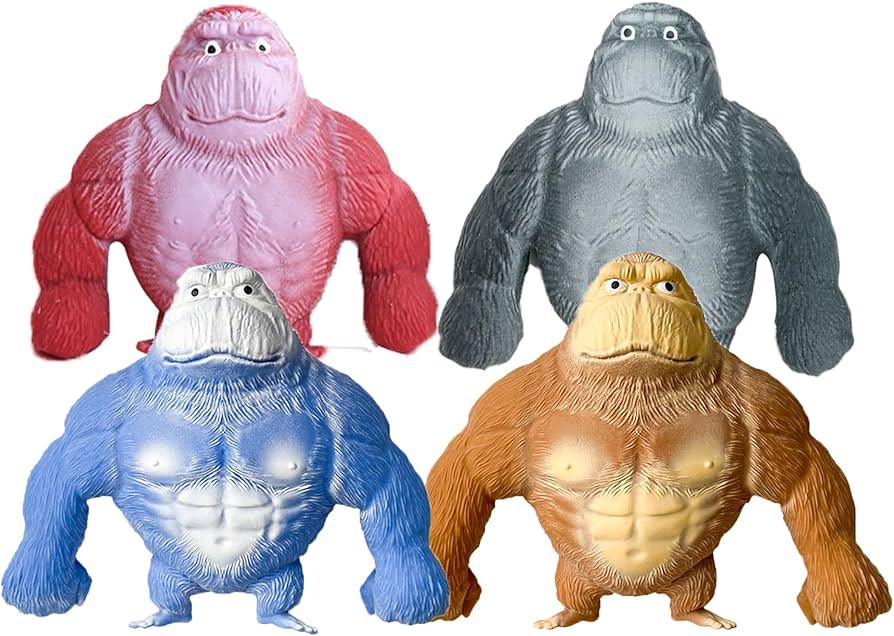Stretchy Gorilla 4 Pack