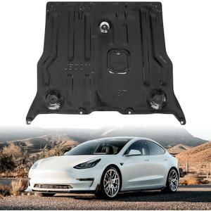 KEWISAUTO Front Skid Plate for Tesla Model 3 / Model Y, Splash Shield Cover Under Engine Guard Cover Chassis Guard Plates for Tesla Model 3 2017-2025 / Model Y 2020-2025 Accessories