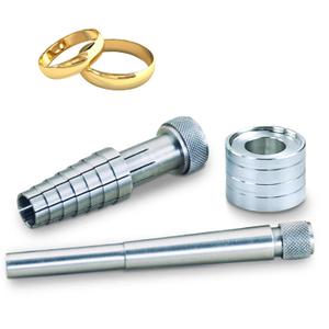 Ring Stretcher Tool Kit  Ring Resizer for Gold, Silver, and Other Soft Metals | Durable and Portable with Mandrel and Expander Rod | Easy-to-Use Sizing Tool for Jewerly at Home or Professional Use