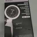 SCIAN Palm Style Aneroid Sphygmomanometer with European Cuff 8.7-16.5", Manual Blood Pressure Cuff with Carrying Bag for for Nurse Doctor Senior Adult, White