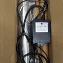 Qualirey 12W UV Lights for Ponds Aquarium Control Cold Plunge UV Light, Stainless Steel UV Filter Aquarium, Aquarium Clarifier Easy to Installation for Aquarium Indoor Outdoor Removal Algae Plant