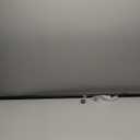 Ivilon Drapery Window Curtain Rod - End Cap Style Design 1 Inch Pole. 48 to 86 Inch Color Black (48 to 86 in.)