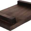 Wooden Flower Pot Rack Sturdy Plant Display Stand for Balcony and Versatile Storage Tray for Gardening and Home Decor for Plant