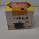 Crock-Pot 4-Quart Manual Slow Cooker, Black