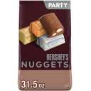 HERSHEY'S NUGGETS Assorted Chocolate Candy Party Bag, 31.5 oz (EXP 11/30/26)
