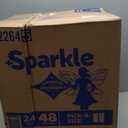 Sparkle Pick-A-Size Paper Towels, 24 Double Rolls (2,640 Sheets Total) - Strong 2-Ply Towels for Kitchen Cleanup and Everyday Messes