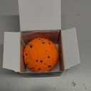 Fsitego Dog Balls: Interactive Dog Ball Auto Rolling - Interactive Dog Toys for Aggressive Chewers - Bouncy & Throwable, Type-C Rechargeable, Washable, for Small & Medium & Large Dogs,  Orange