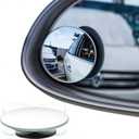 Blind Spot Mirror 2PCS, 360° Adjustable HD Glass Convex Mirror for Cars Trucks SUVs Vans