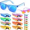 Party Favors Kids Sunglasses Bulk - 32 Packs Neon Sunglasses for Kid Age 3-8, UV400 Protection Party Sunglasses Goodie Bags Stuffers for kids Birthday Party Supply, End of the Year Gifts For Students